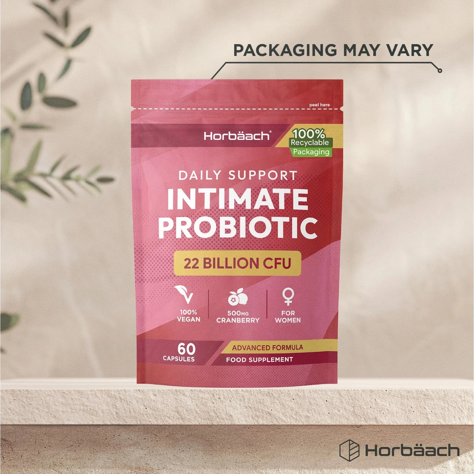 Intimate ProBio for Women 22 Billion CFU with Cranberry | 60 Capsules - Image 4