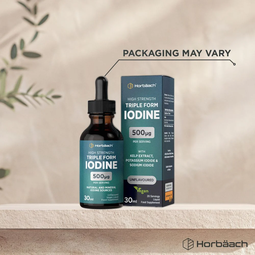 Iodine Liquid 500 mcg | 30 ml | Unflavoured - Image 4