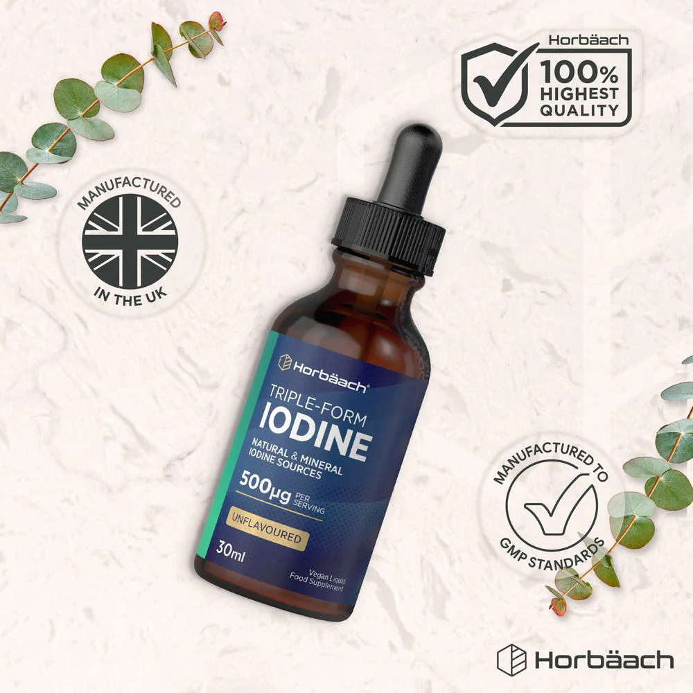 Iodine Liquid 500 mcg | 30 ml | Unflavoured - Image 5