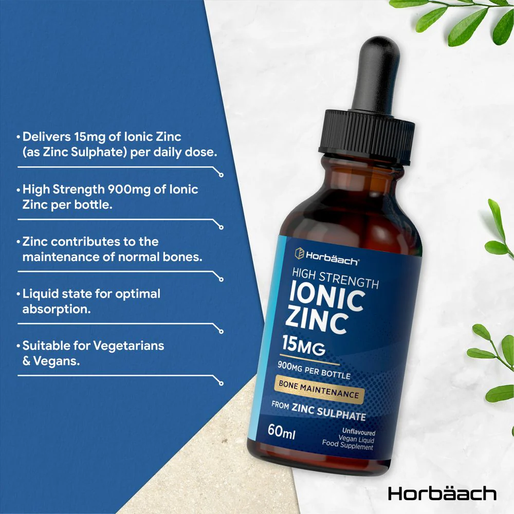 Ionic Zinc Liquid 15 mg | 60 mL - Image 2