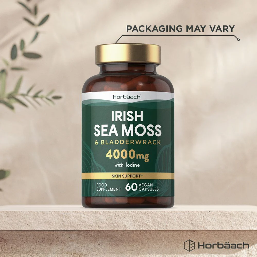 Irish Sea Moss and Bladderwrack 4000 mg | 60 Capsules - Image 4