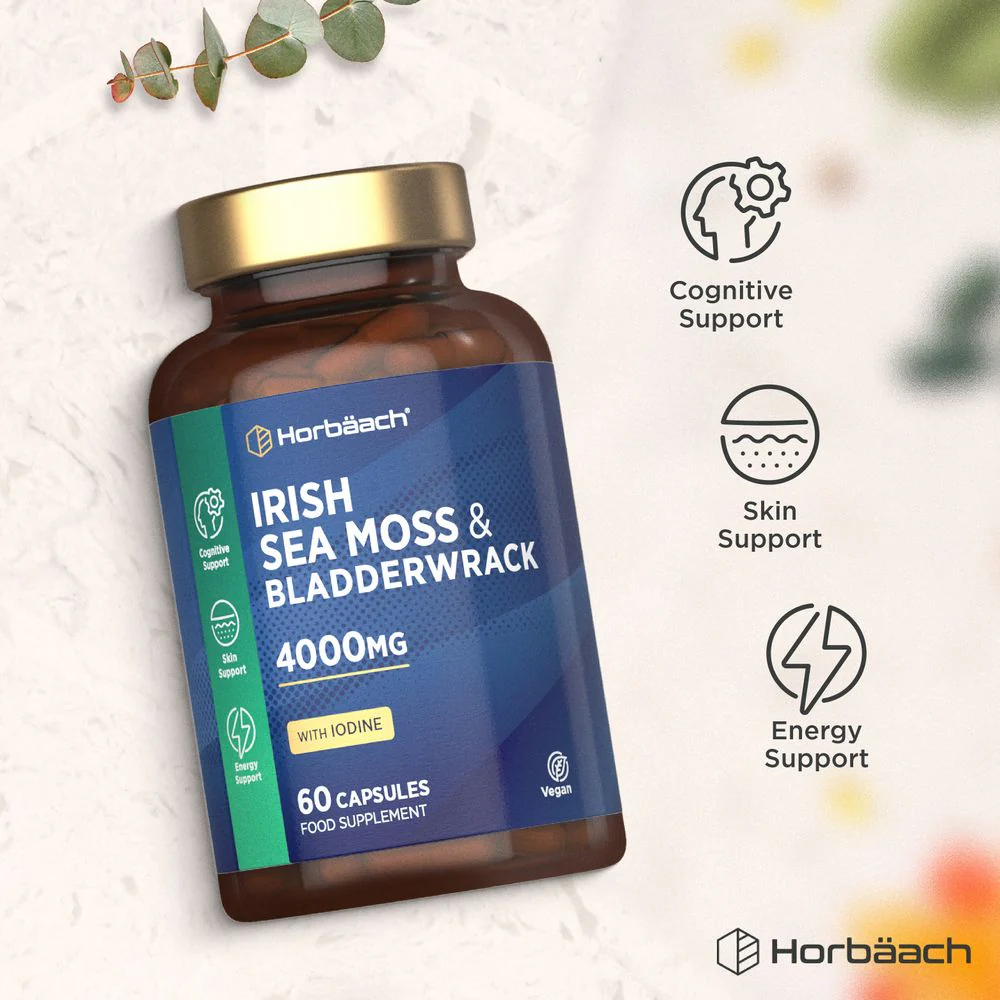 Irish Sea Moss and Bladderwrack 4000 mg | 60 Capsules - Image 6