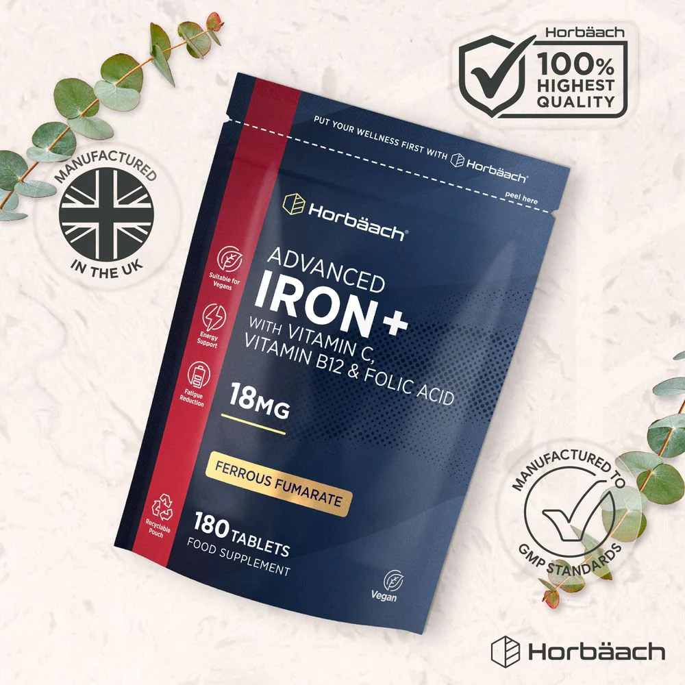 Iron Complex 18 mg | 180 Tablets - Image 4