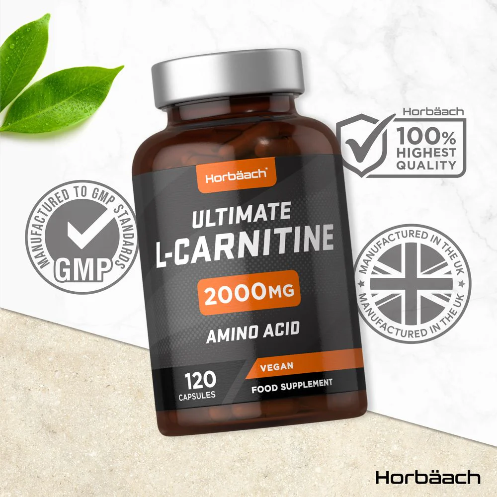 L-Carnitine 2000 mg | 120 Capsules - Image 4