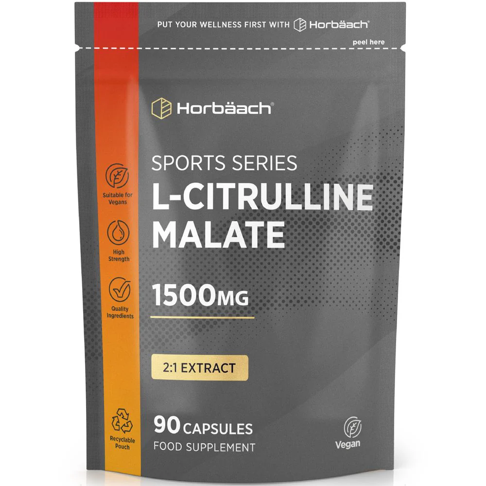 L-Citrulline Malate 1500 mg | 90 Capsules