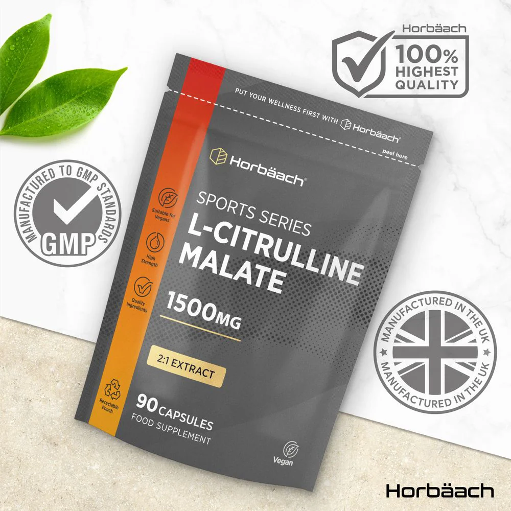 L-Citrulline Malate 1500 mg | 90 Capsules - Image 5