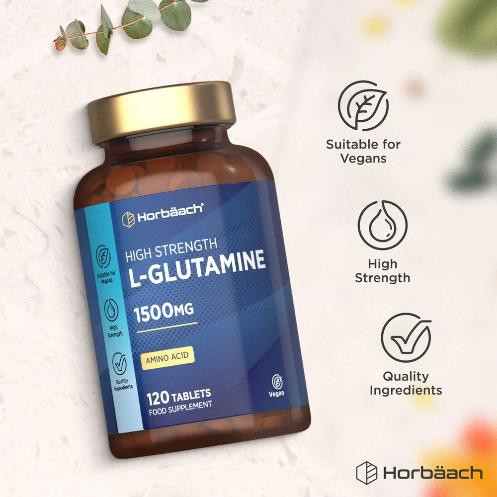 L-Glutamine 1500 mg | 120 Tablets - Image 5