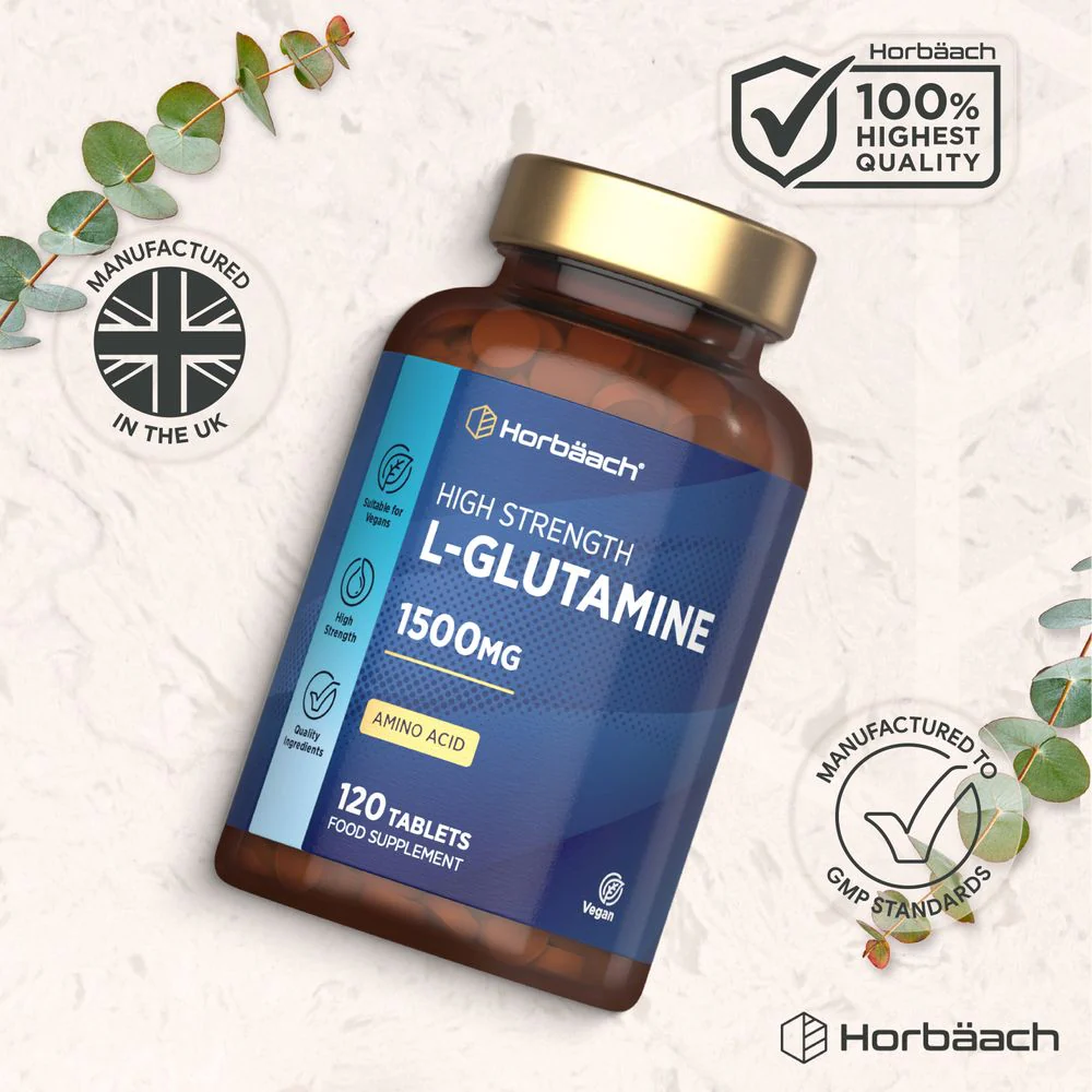 L-Glutamine 1500 mg | 120 Tablets - Image 6