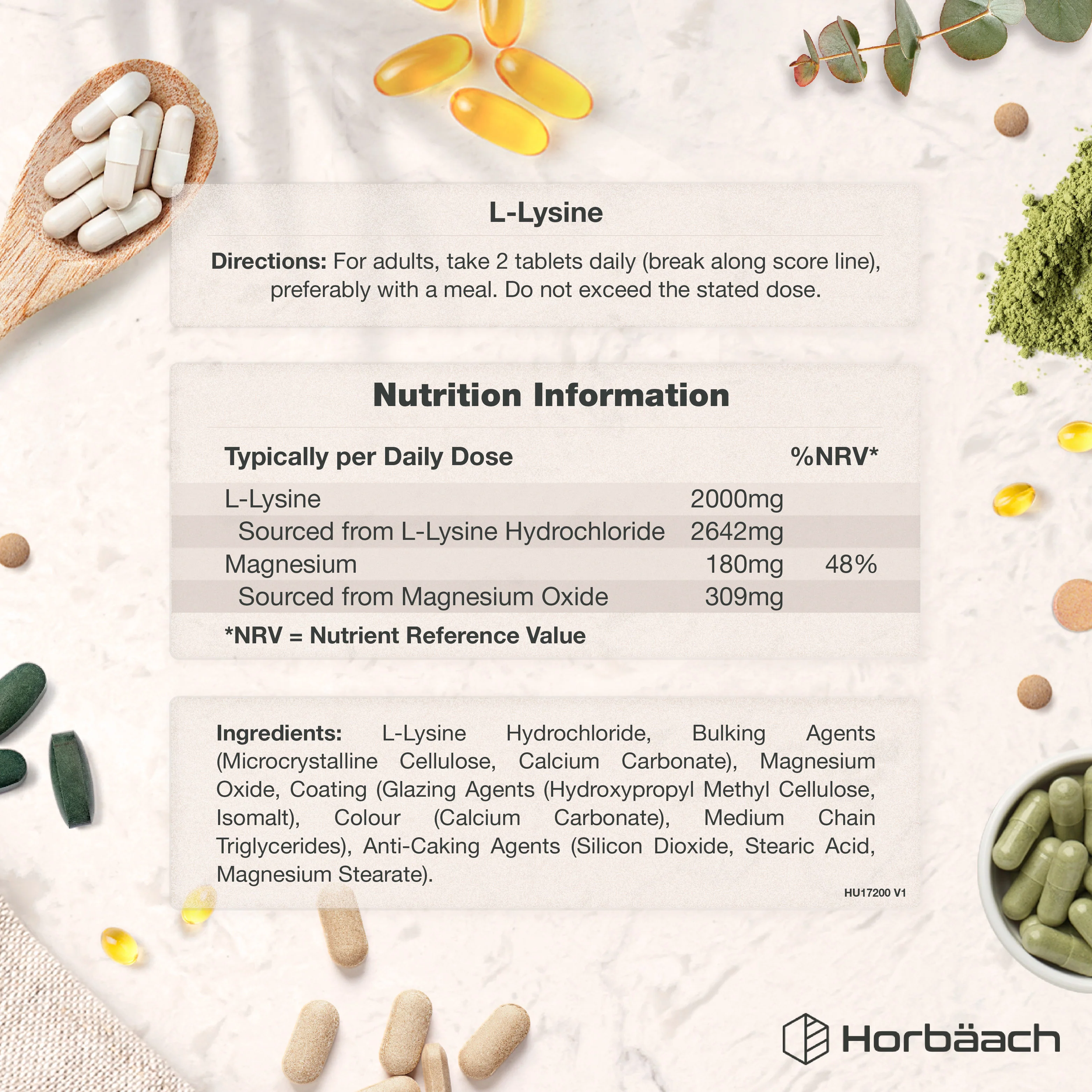 L-Lysine 2950 mg | 120 Tablets - Image 3