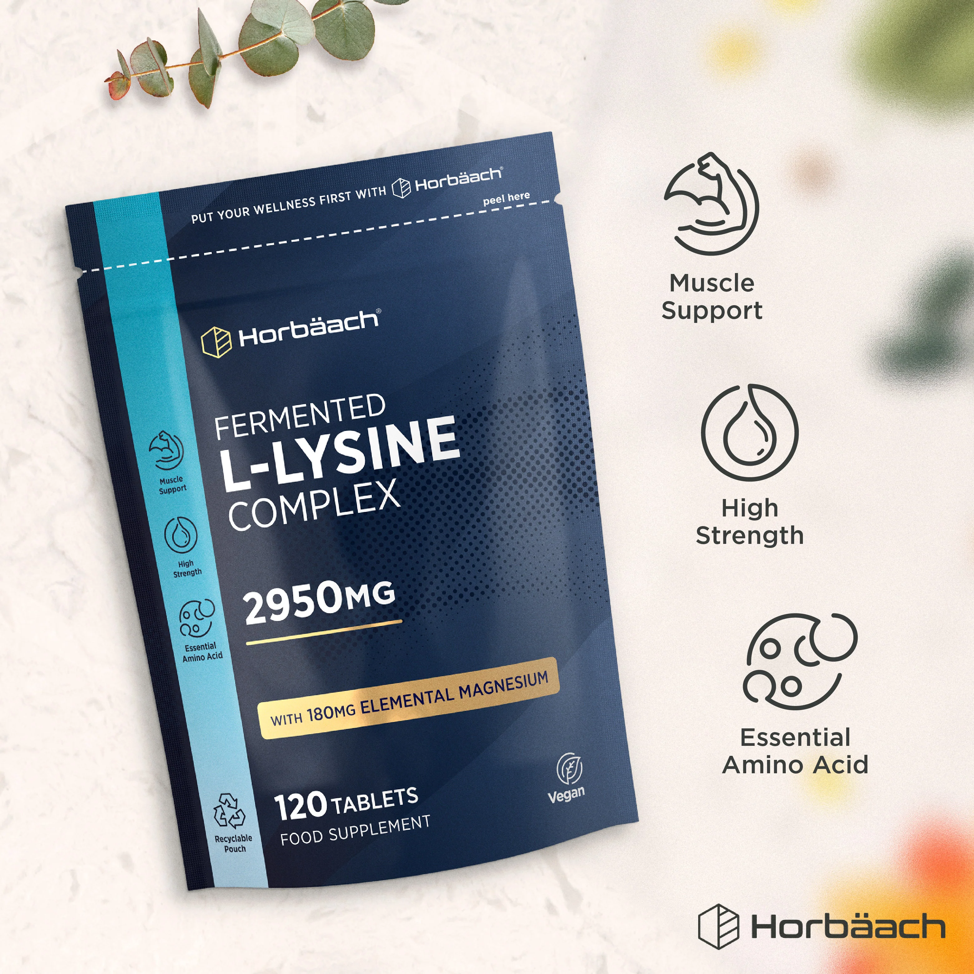L-Lysine 2950 mg | 120 Tablets - Image 4