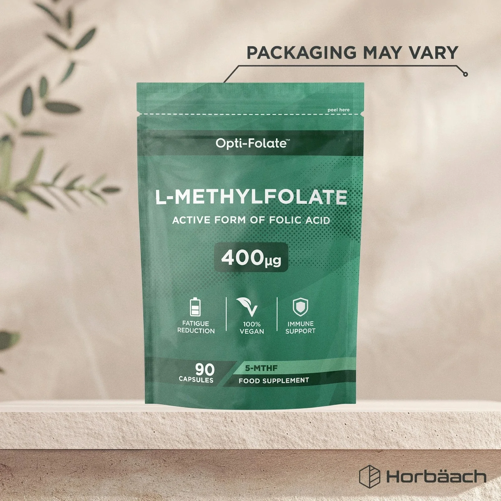 L-Methylfolate 400 ug | 90 Capsules - Image 4