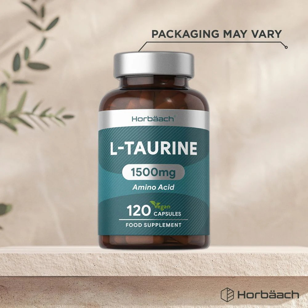 L-Taurine 1500 mg | 120 Capsules - Image 4