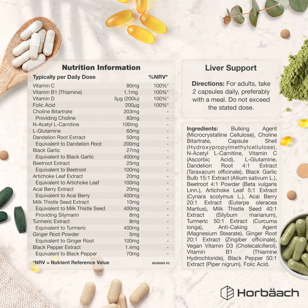 Liver Support Complex | 120 Capsules - Image 3