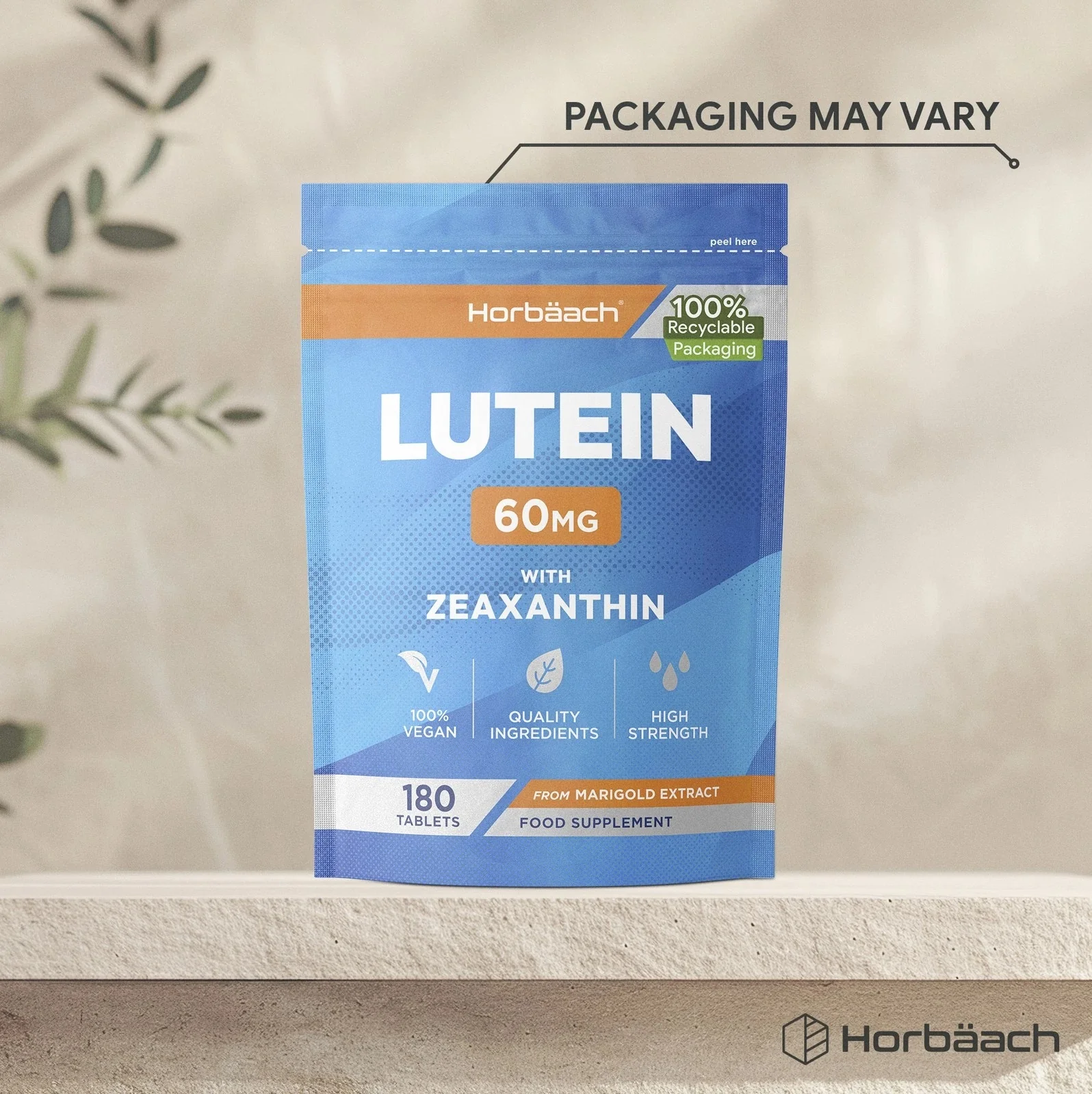 Lutein 60 mg and Zeaxanthin | 180 Tablets - Image 4