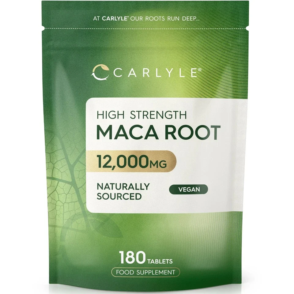Maca Root 12,000 mg | 180 Tablets