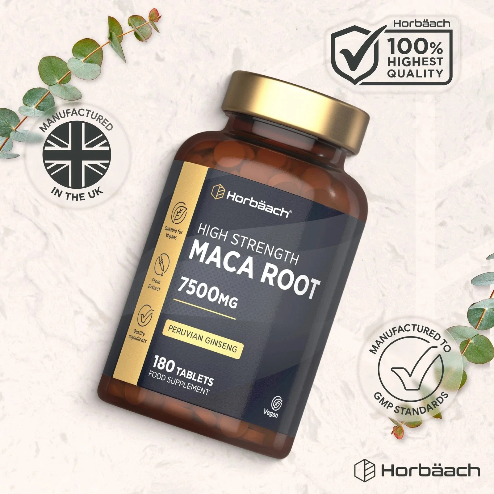 Maca Root 7500 mg | 180 Tablets - Image 6