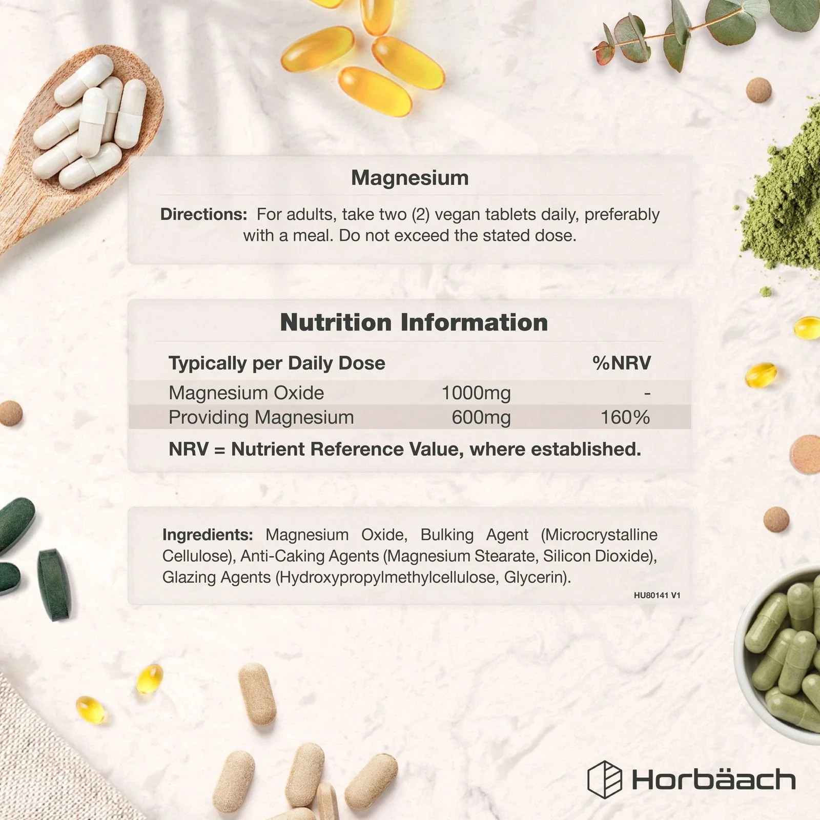 Magnesium 600 mg | 90 Tablets - Image 3