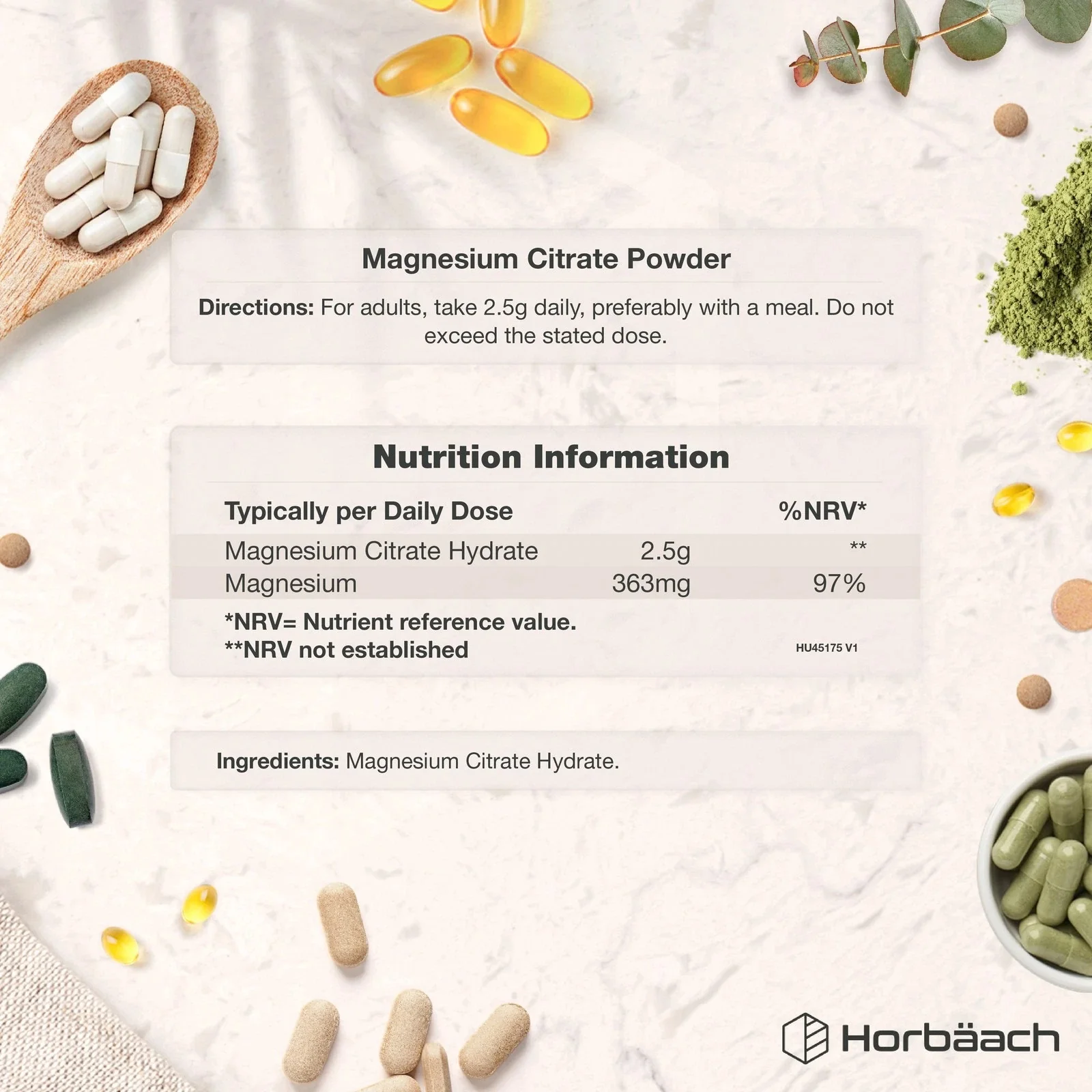 Magnesium Citrate Powder | 250 g - Image 3