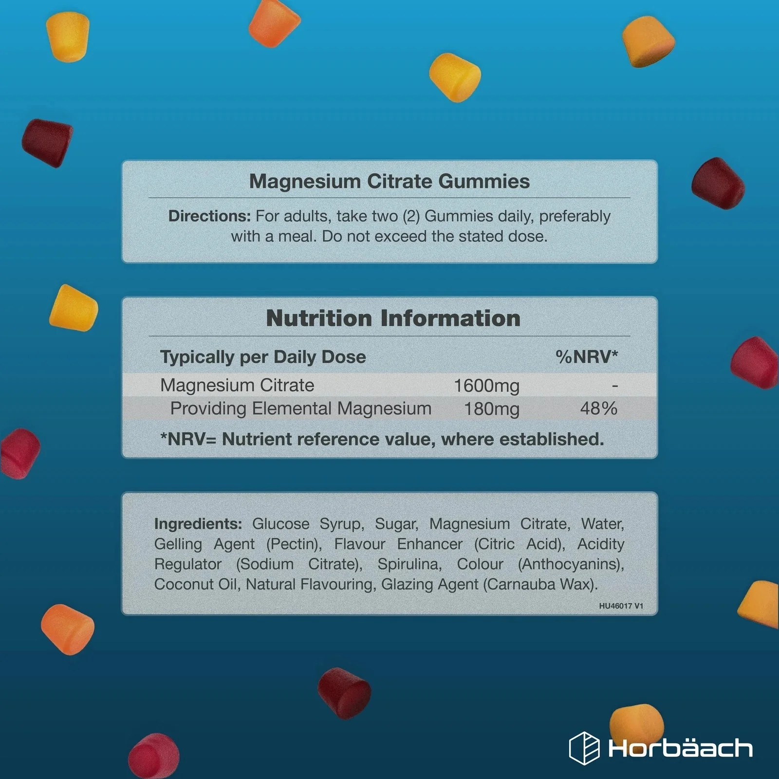 Magnesium Citrate 1600 mg | 90 Gummies - Image 3