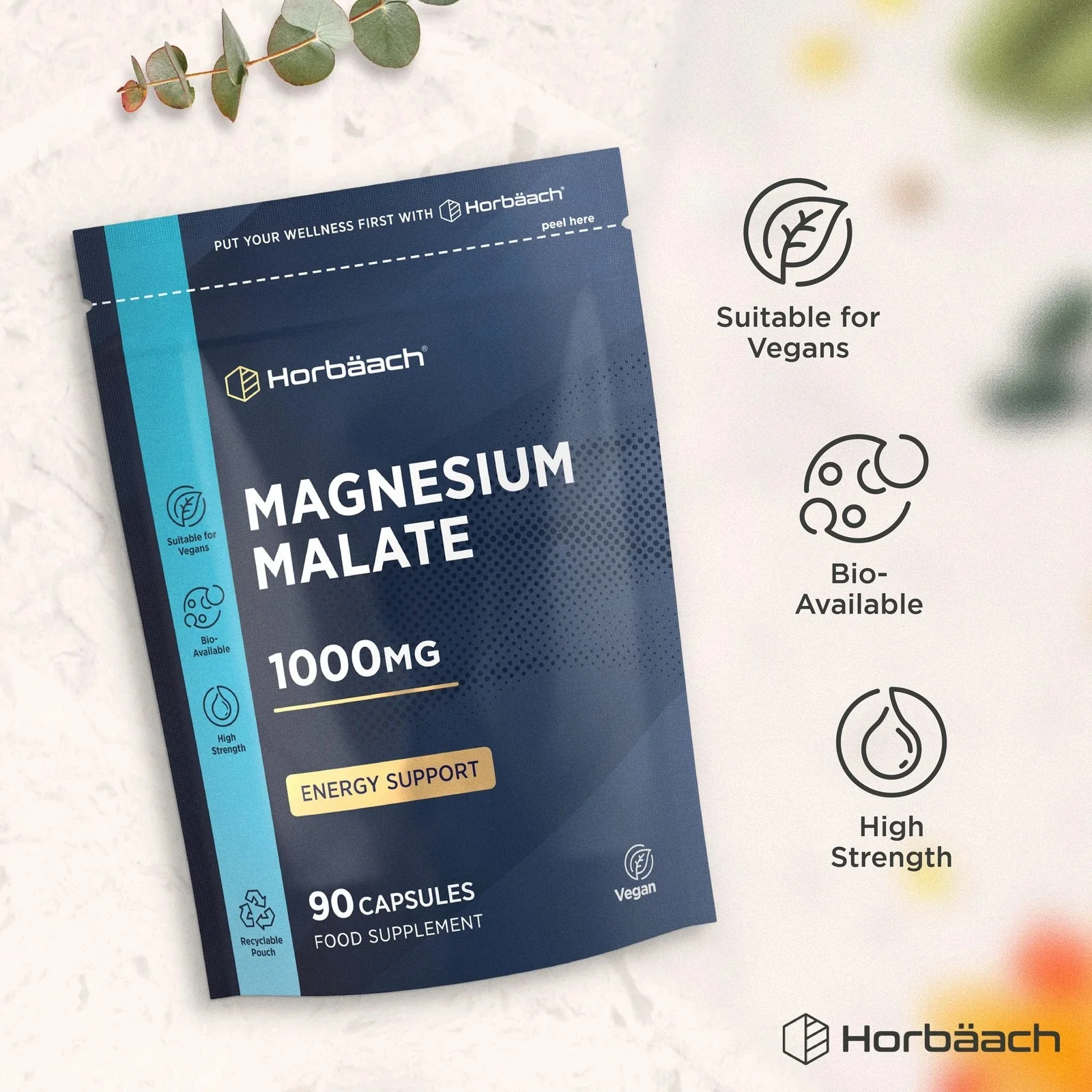 Magnesium Malate 1000 mg | 90 Capsules - Image 5
