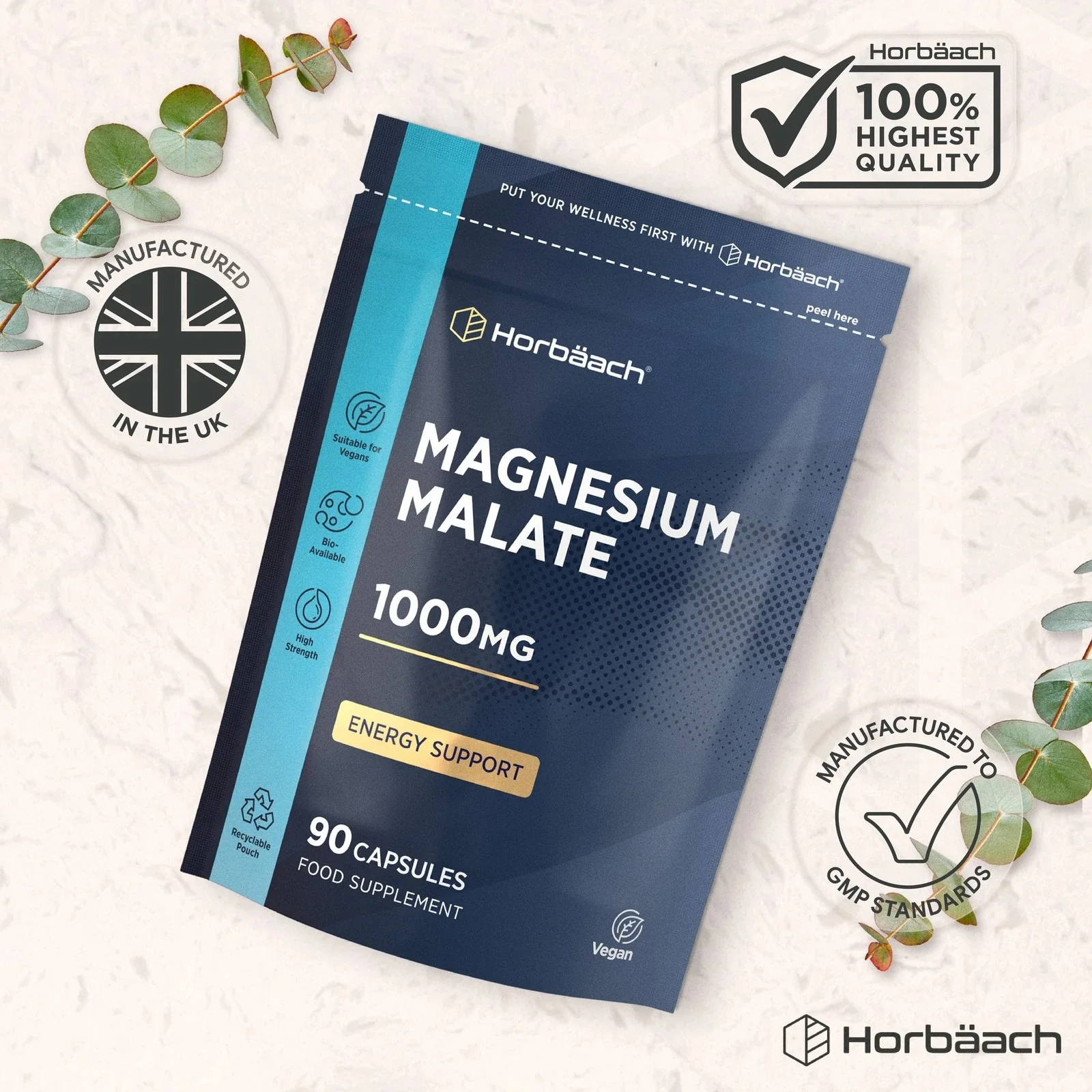 Magnesium Malate 1000 mg | 90 Capsules - Image 6