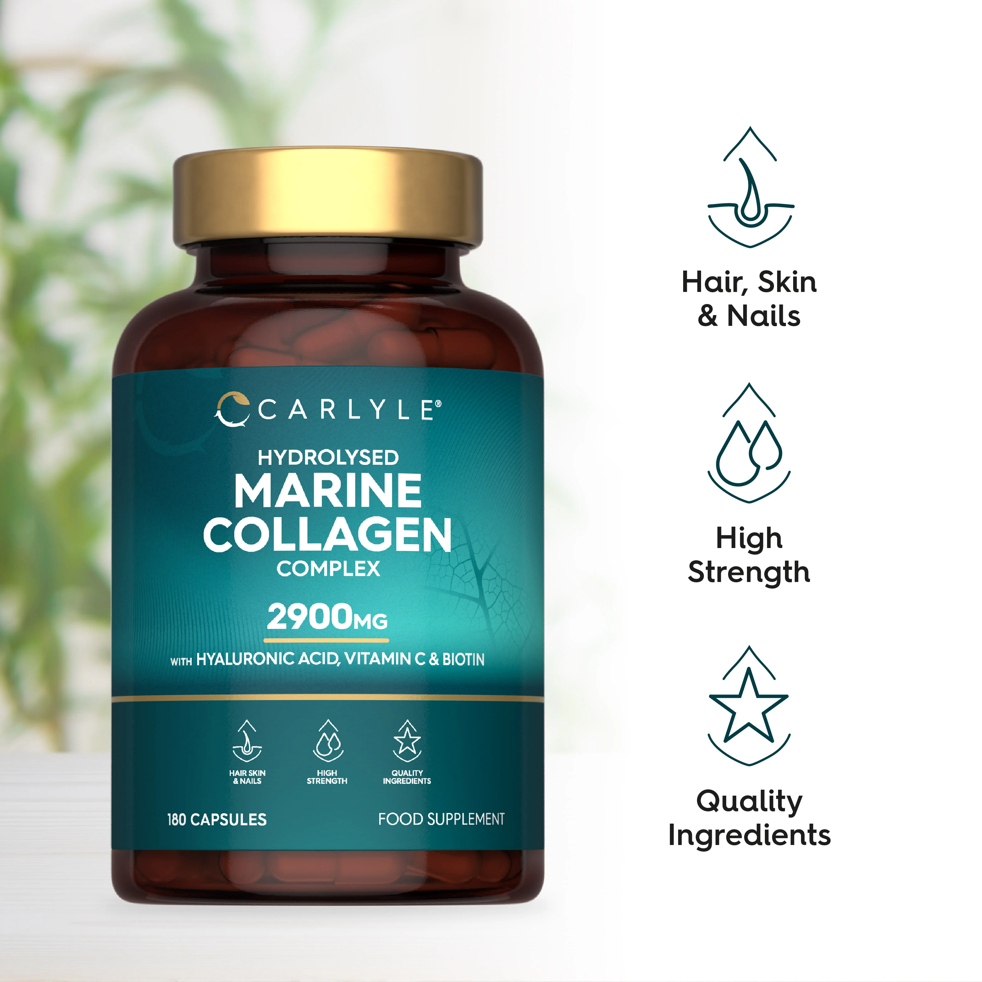 Marine Collagen Complex 2900 mg | 180 Capsules - Image 5