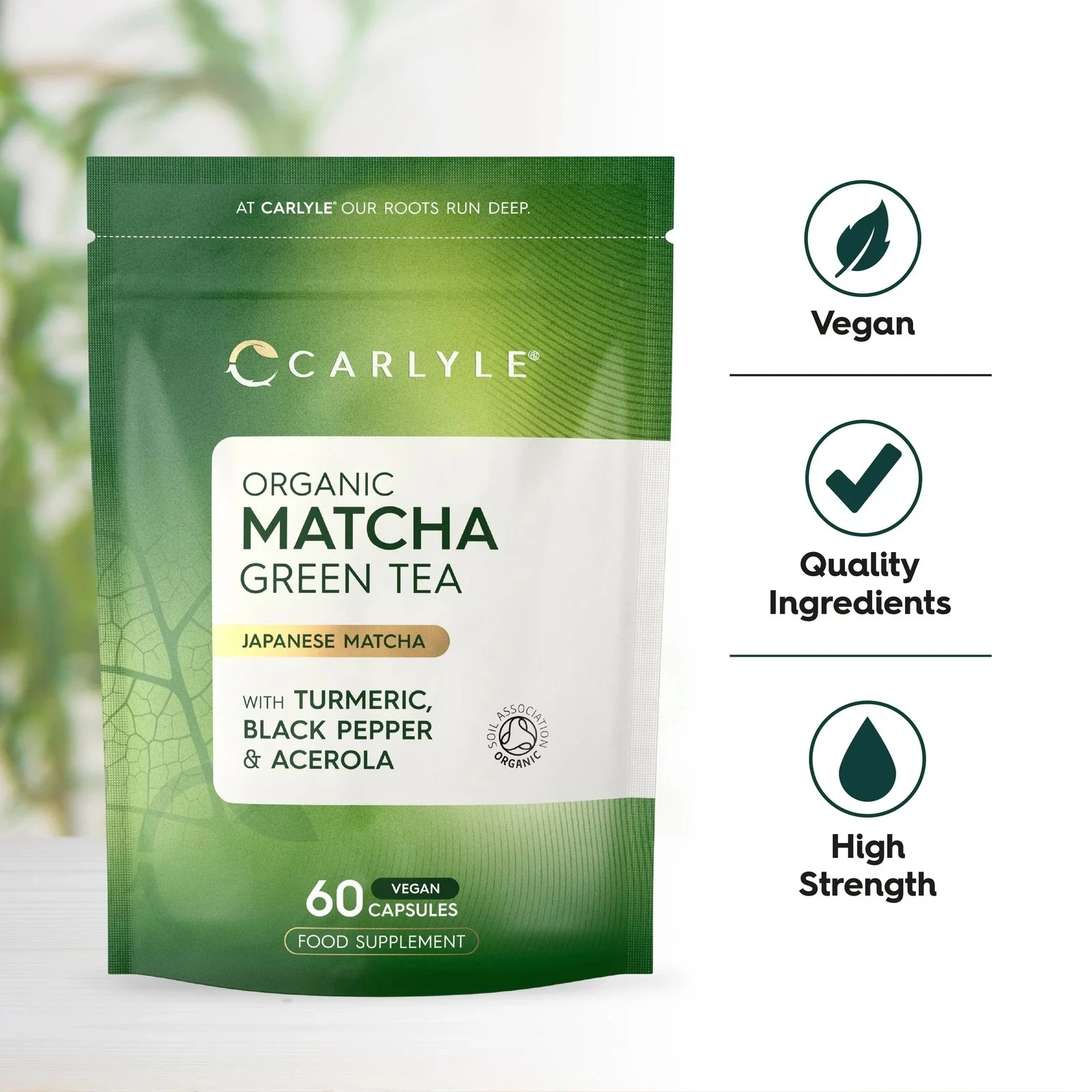 Matcha Green Tea | 60 Capsules - Image 4