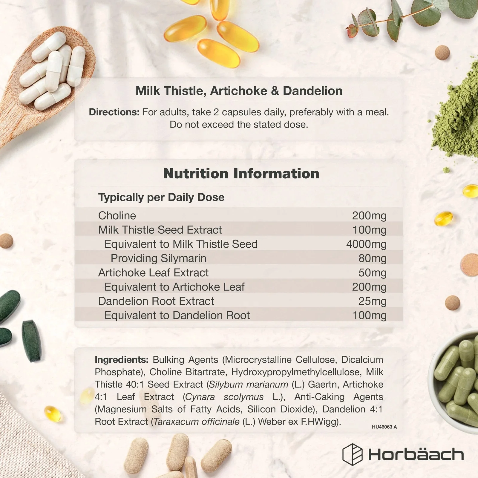 Milk Thistle Complex 4500 mg | 120 Capsules - Image 3