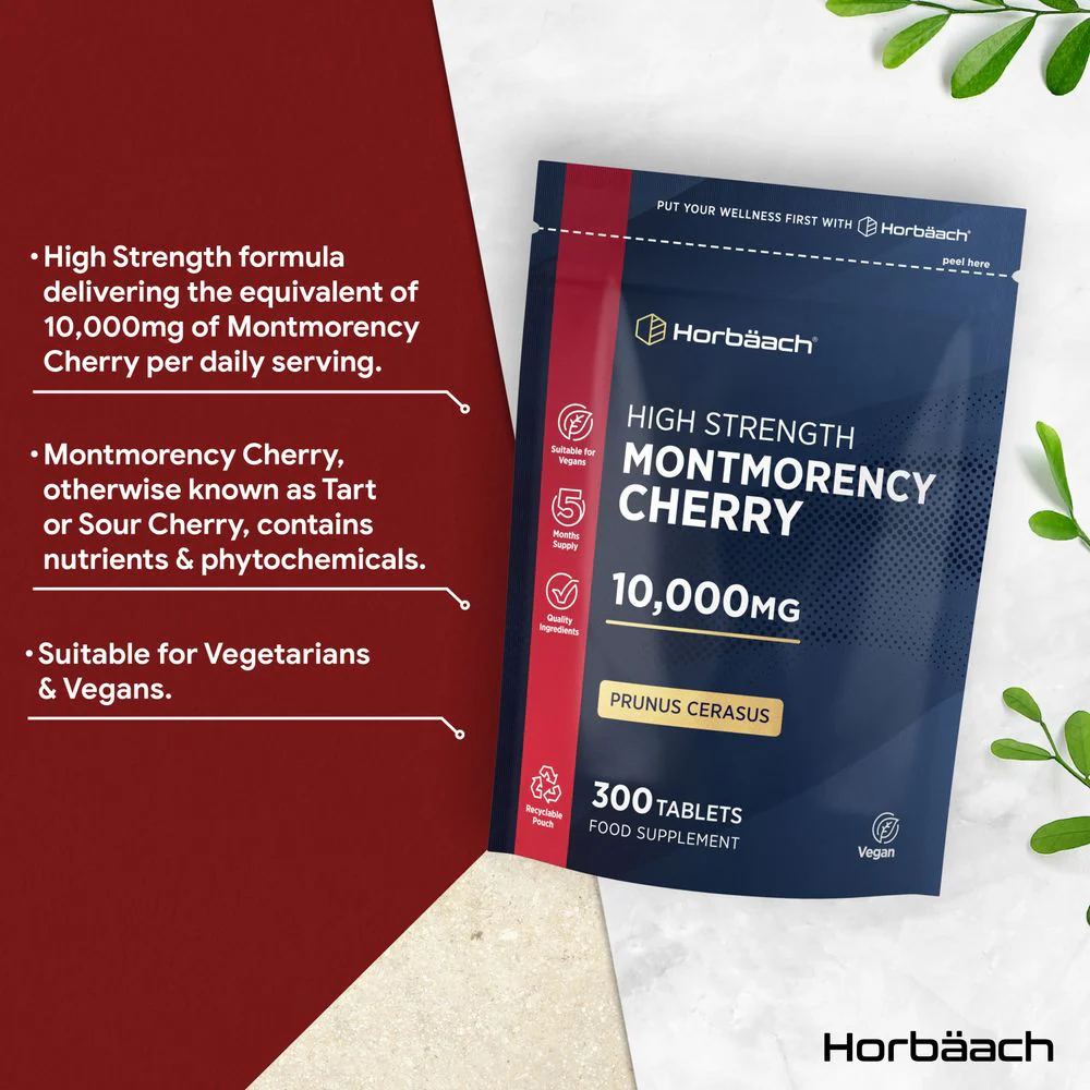 Montmorency Cherry 10,000 mg | 300 Tablets - Image 2