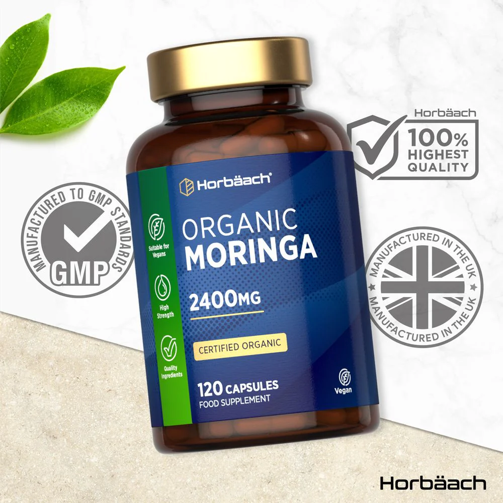 Moringa Oleifera 2400 mg | Organic | 120 Capsules - Image 7