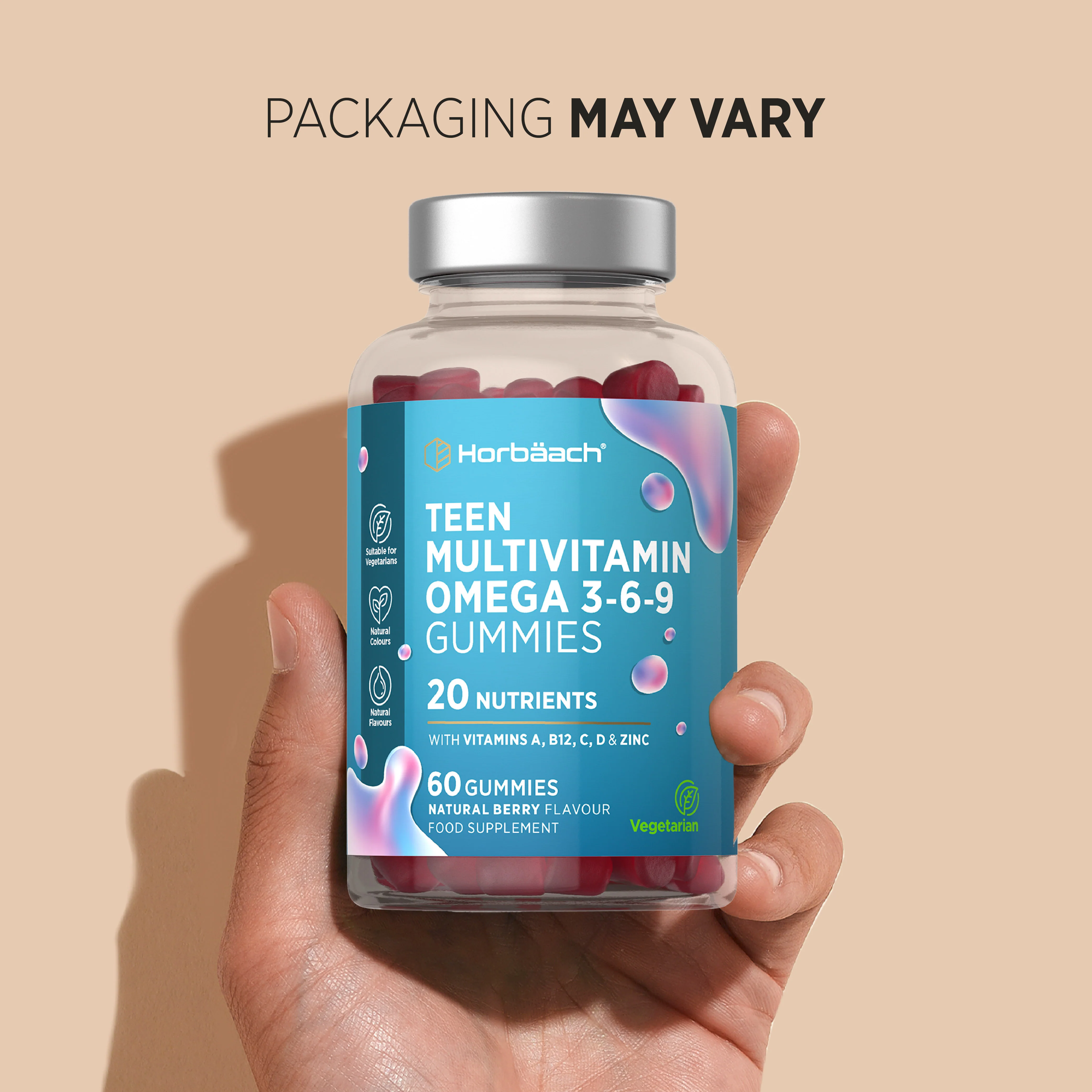 Multivitamin and Omega 369 for Teens | 60 Gummies - Image 7