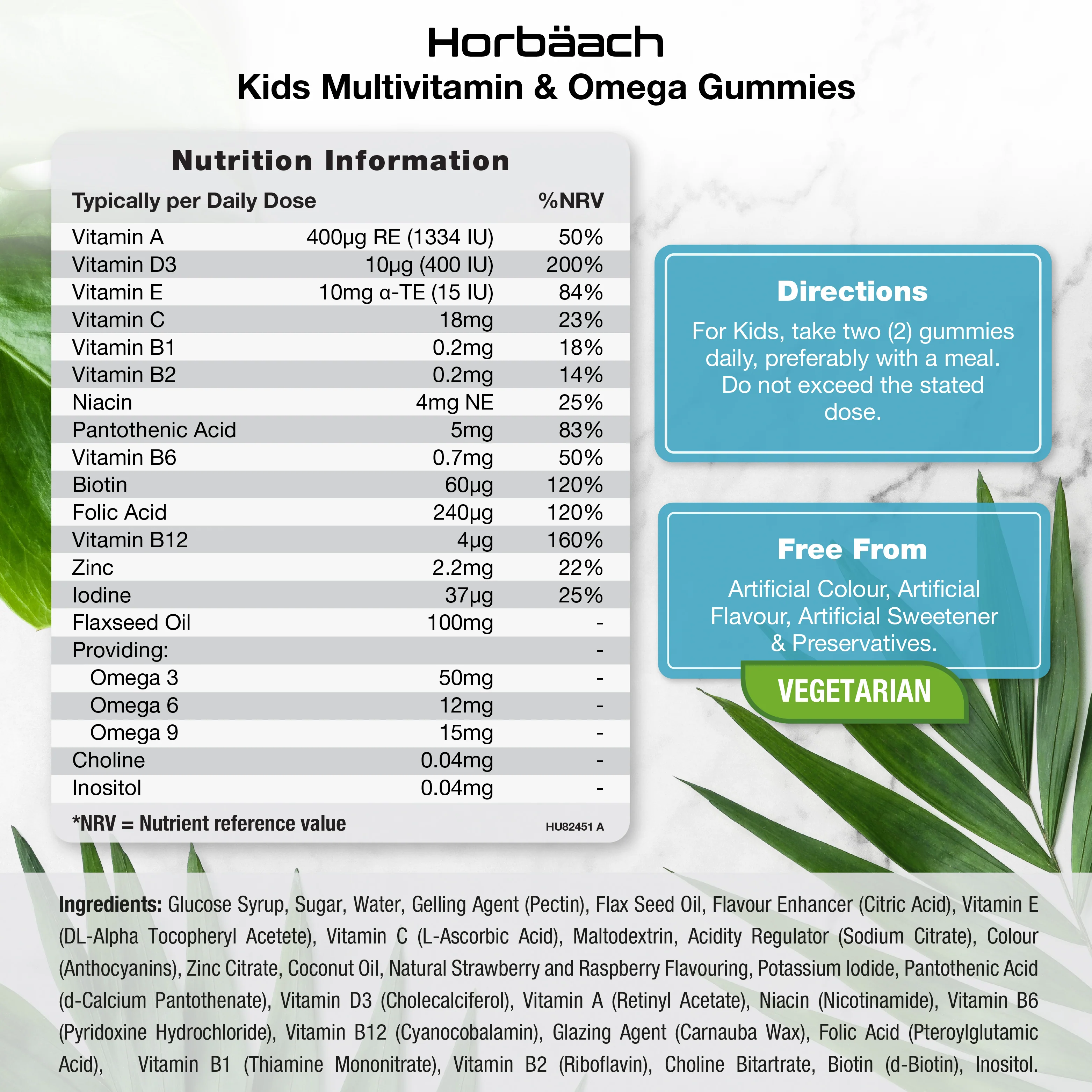 Multivitamin with Omega 369 For Kids | 120 Gummies - Image 3