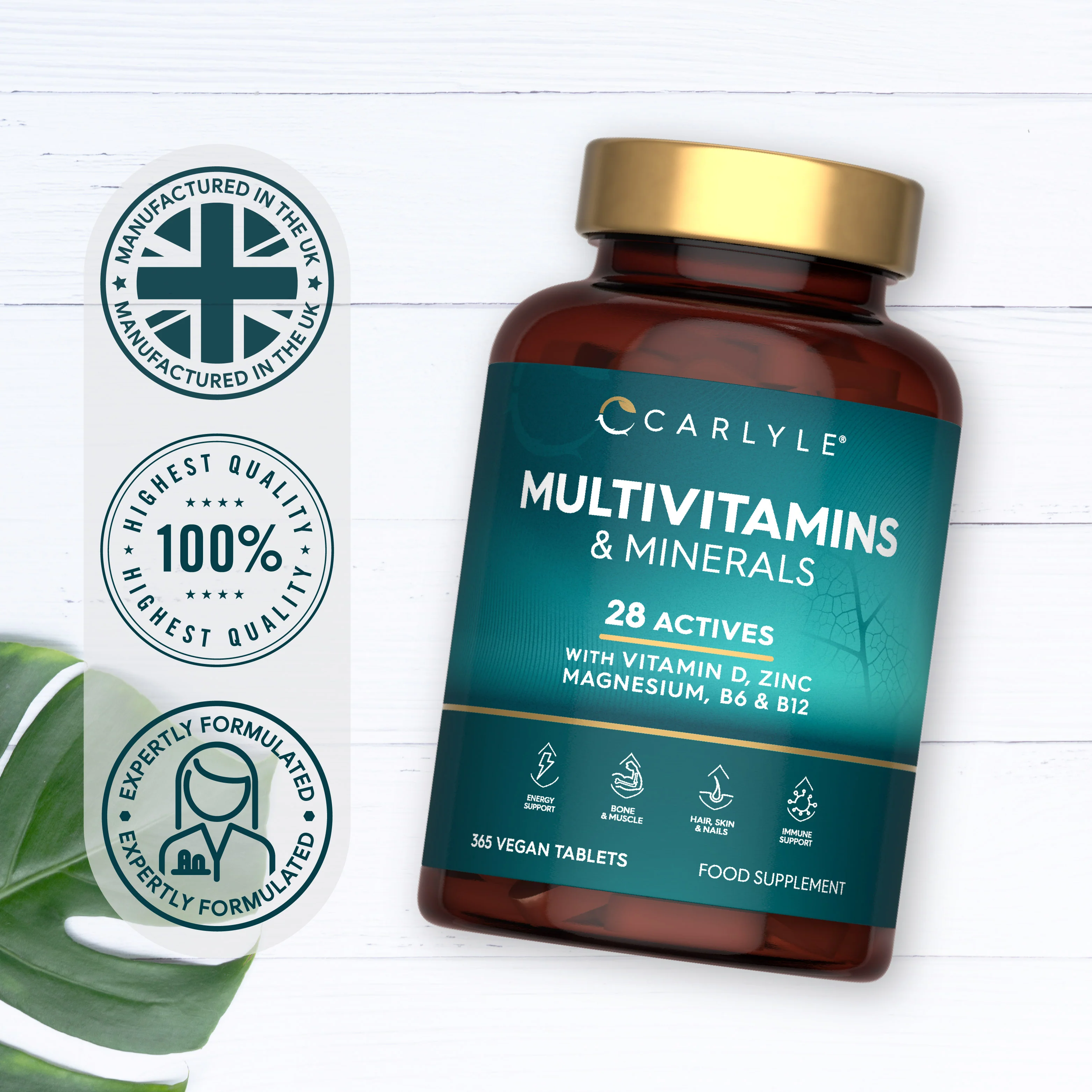 Multivitamins and Minerals | 365 Tablets - Image 6