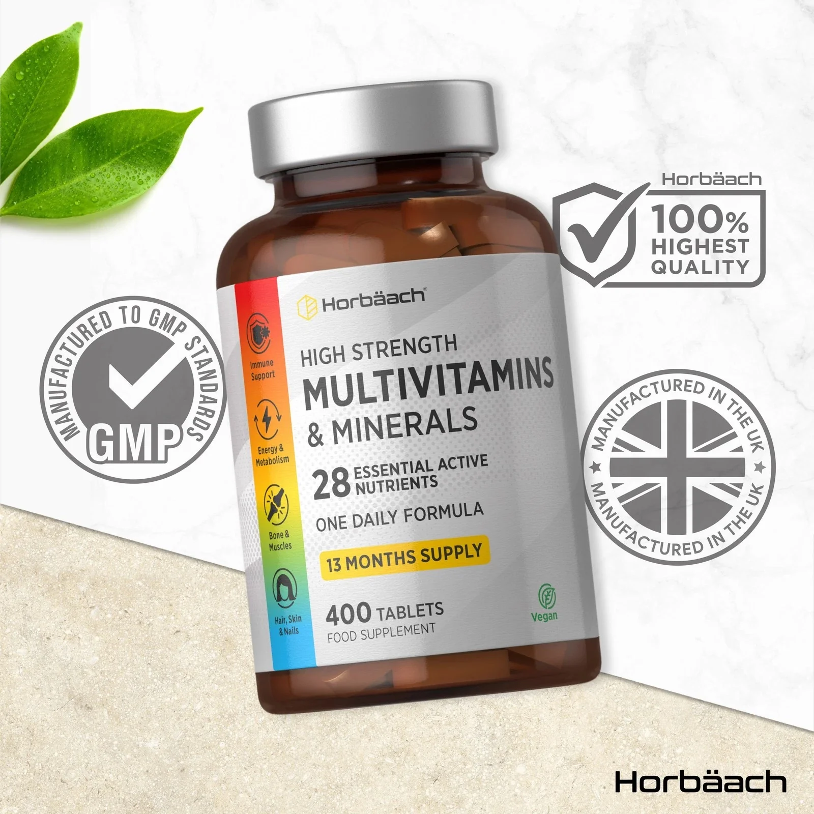 Multivitamins and Minerals | 400 Tablets - Image 4