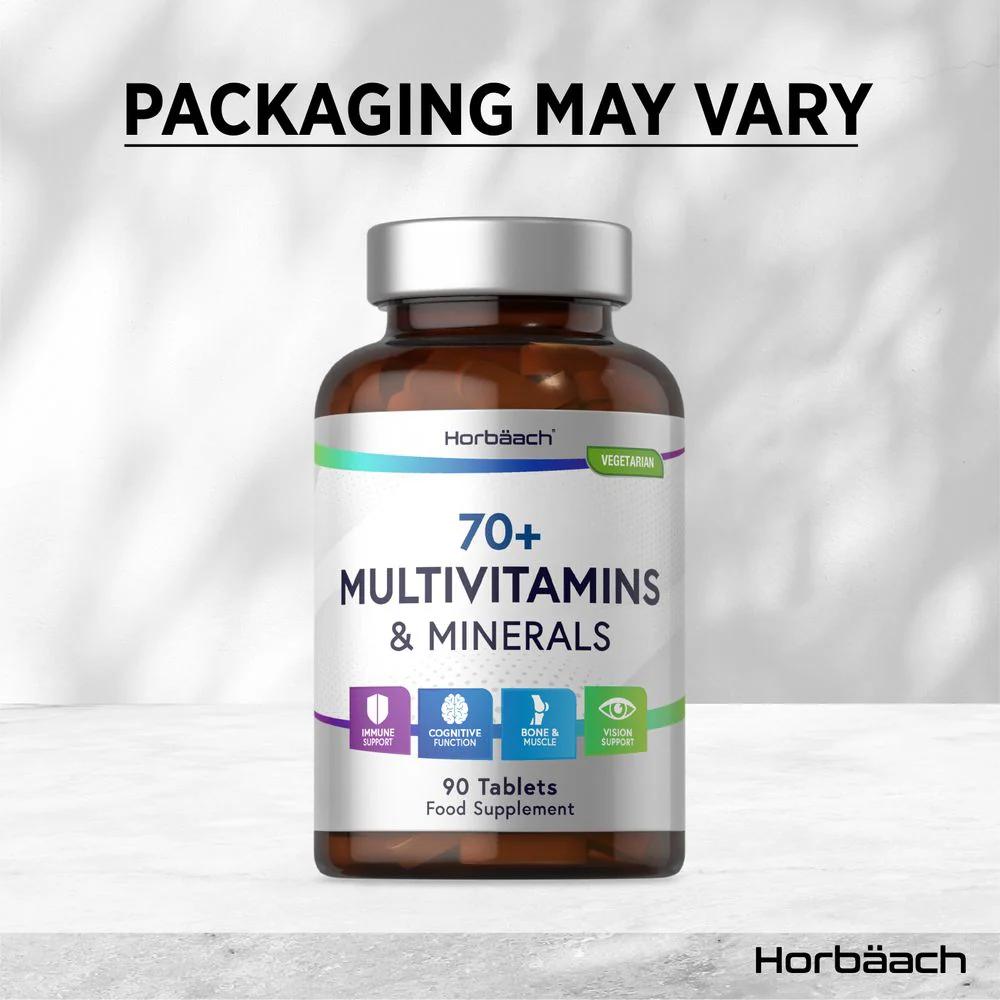 Multivitamins and Minerals for Men 70 Plus | 90 Tablets - Image 4