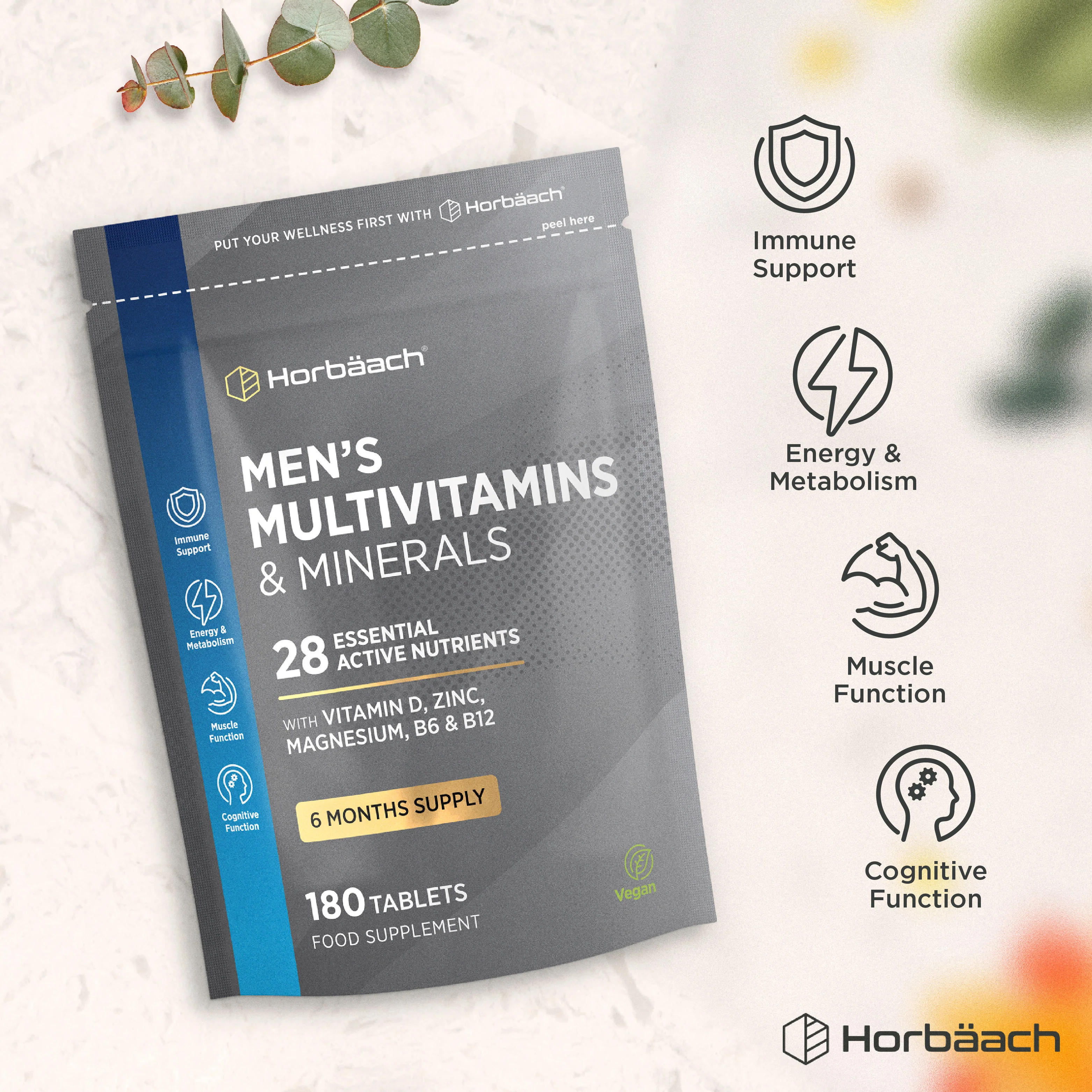 Multivitamins and Minerals for Men | 180 Tablets - Image 5