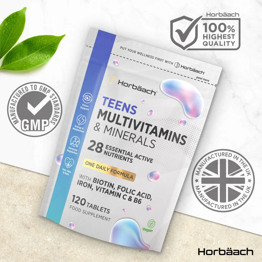 Multivitamins and Minerals for Teens | 120 Tablets - Image 5