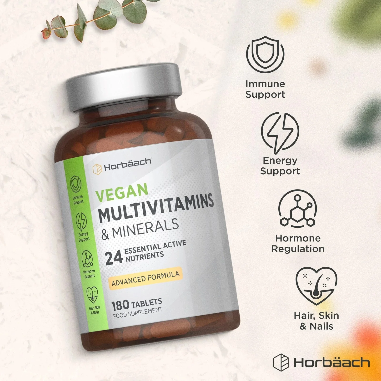 Multivitamins and Minerals | Vegan | 180 Tablets - Image 5