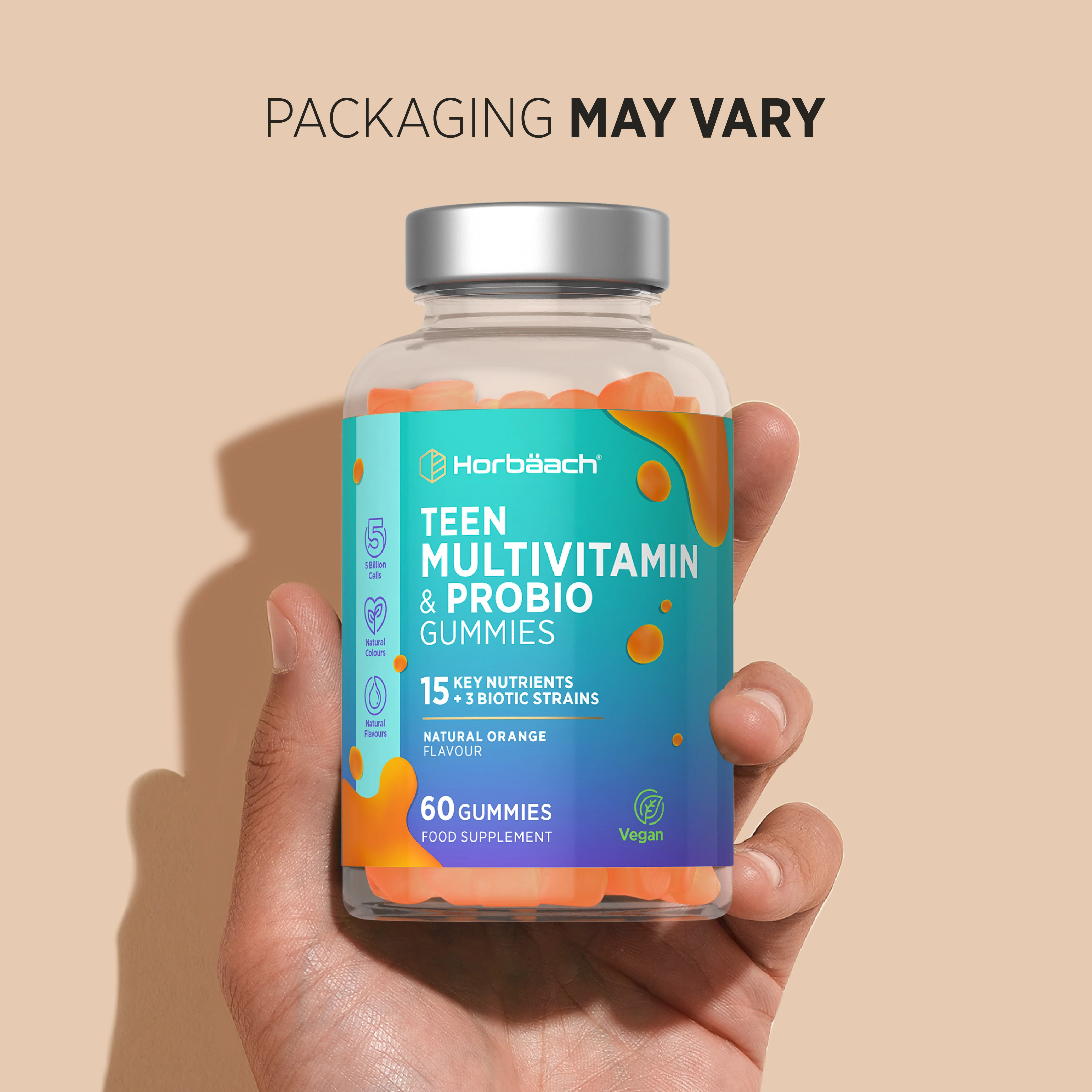 Multivitamins and Probiotic for Teens | 60 Gummies - Image 4