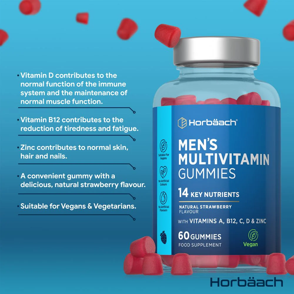 Multivitamins for Men | 60 Gummies - Image 2