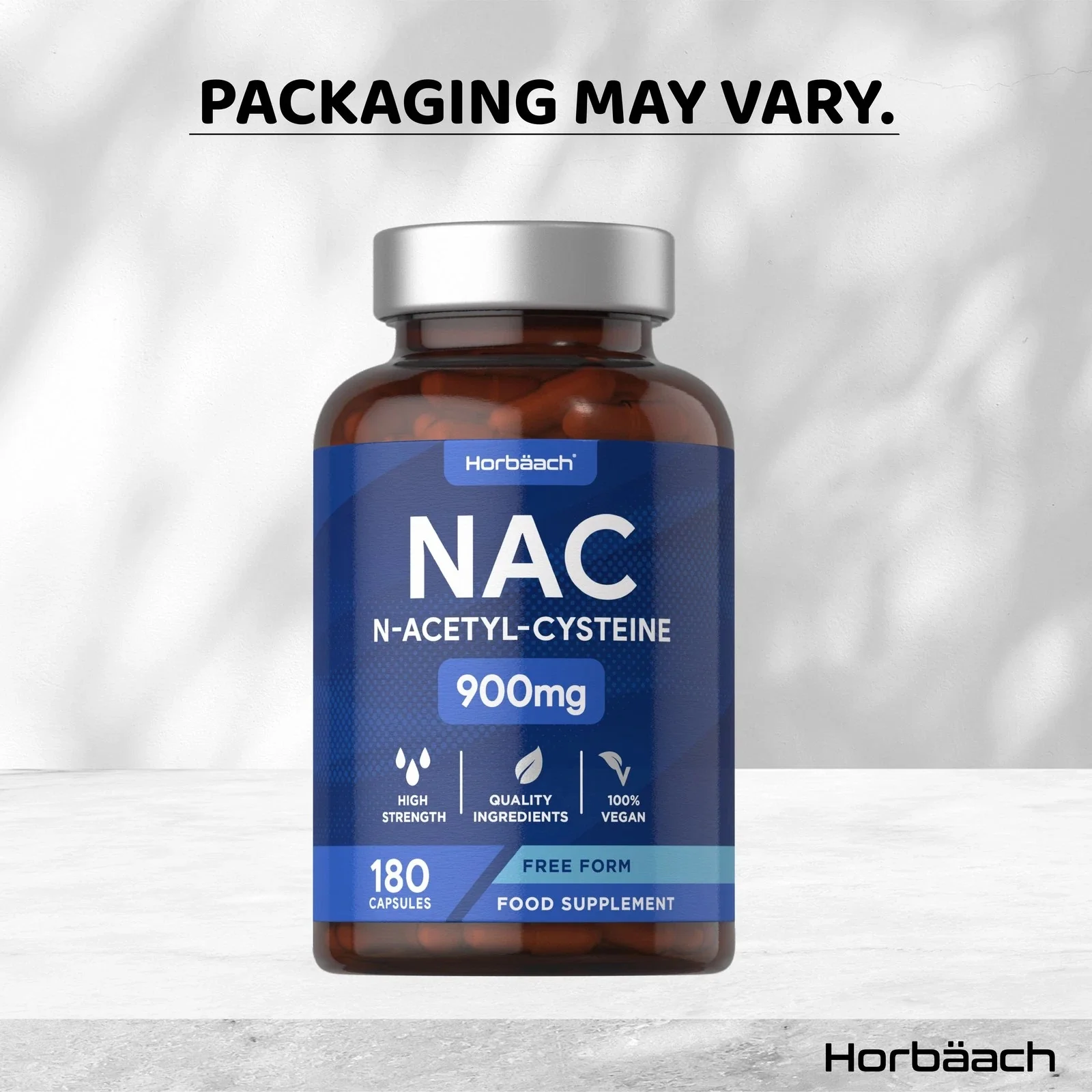 NAC N-Acetyl-Cysteine 900 mg | 180 Capsules - Image 7