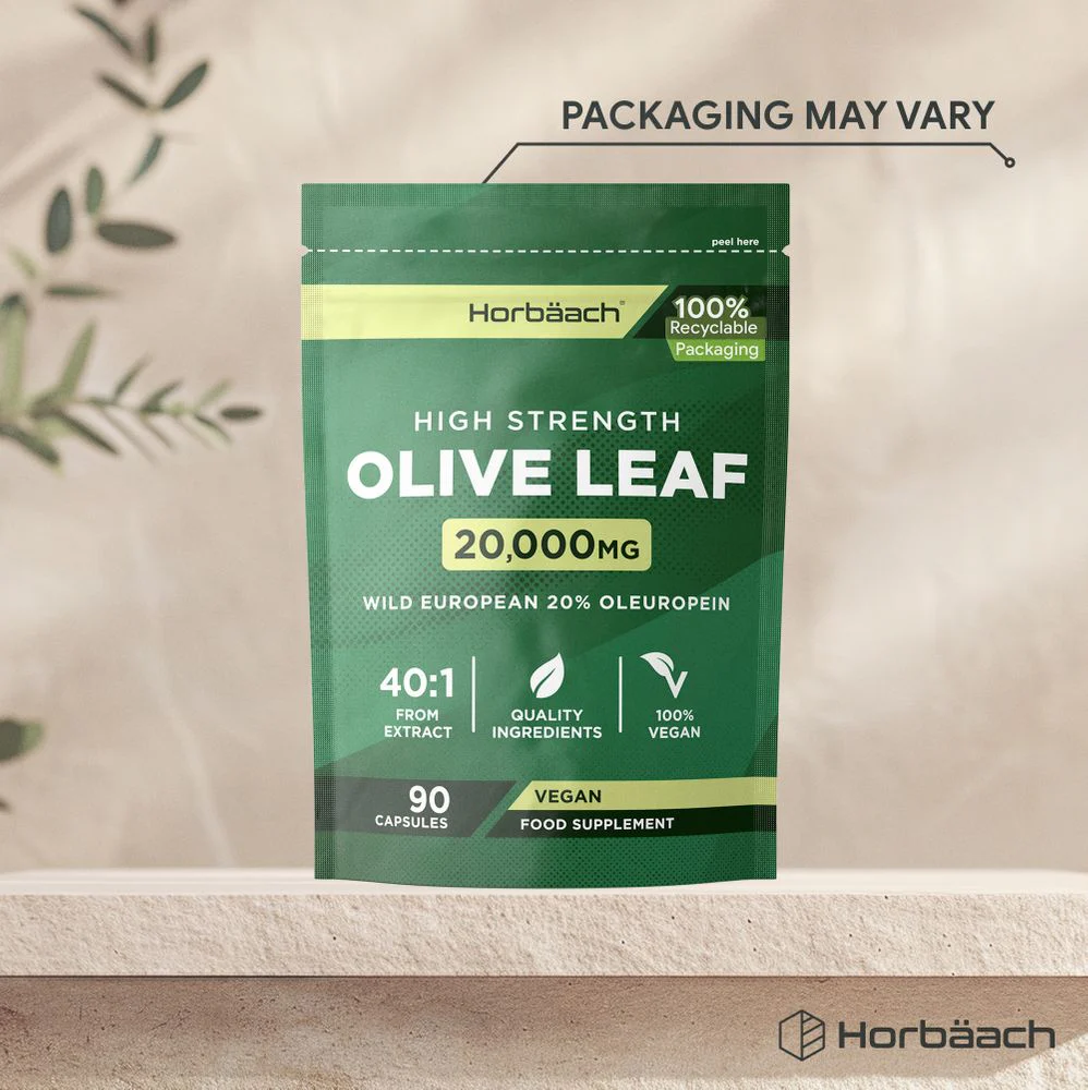 Olive Leaf Extract 20,000 mg | 90 Capsules - Image 4