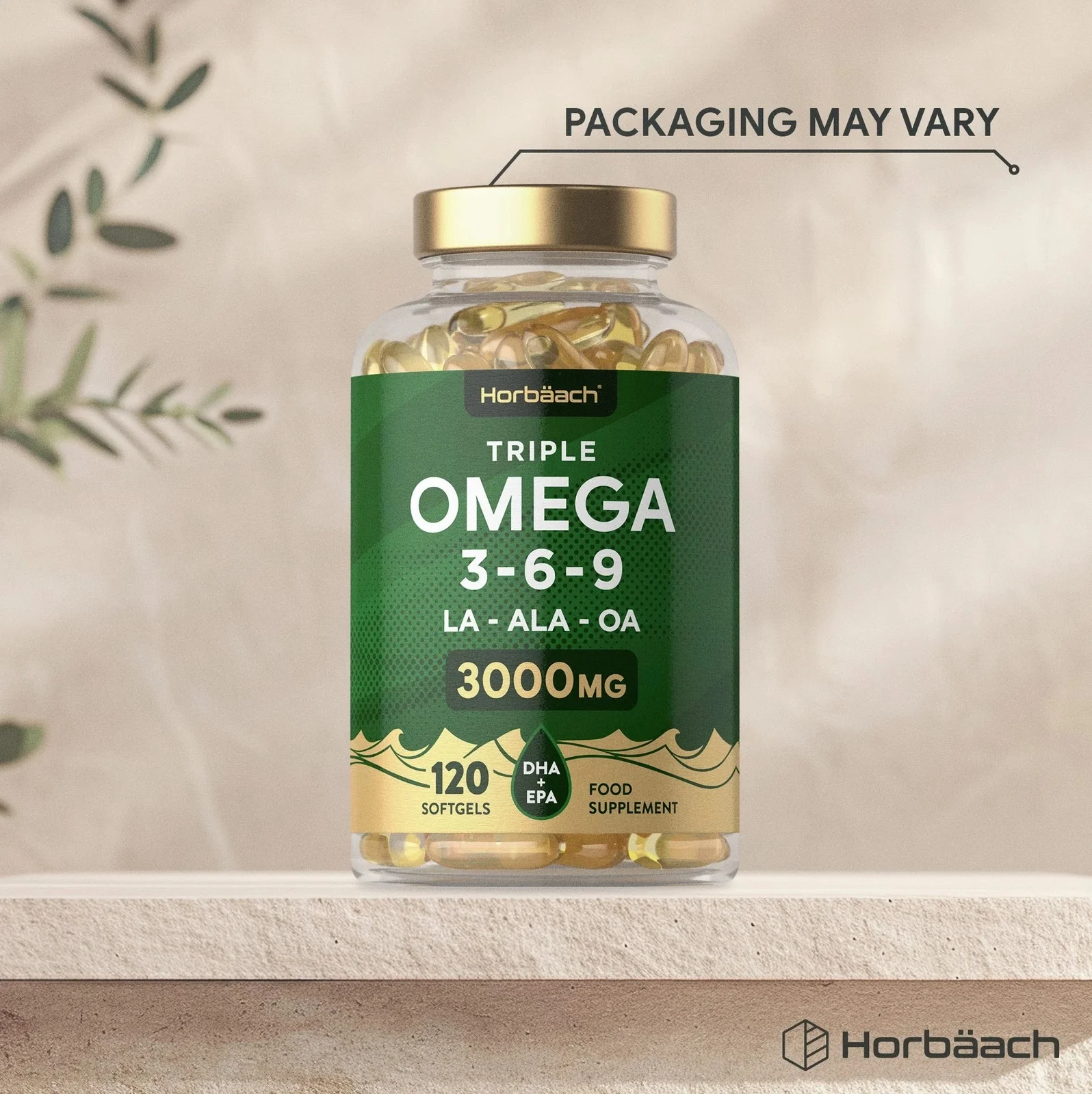 Omega 3-6-9 3000 mg with EPA, DHA & ALA | 120 Softgels - Image 4