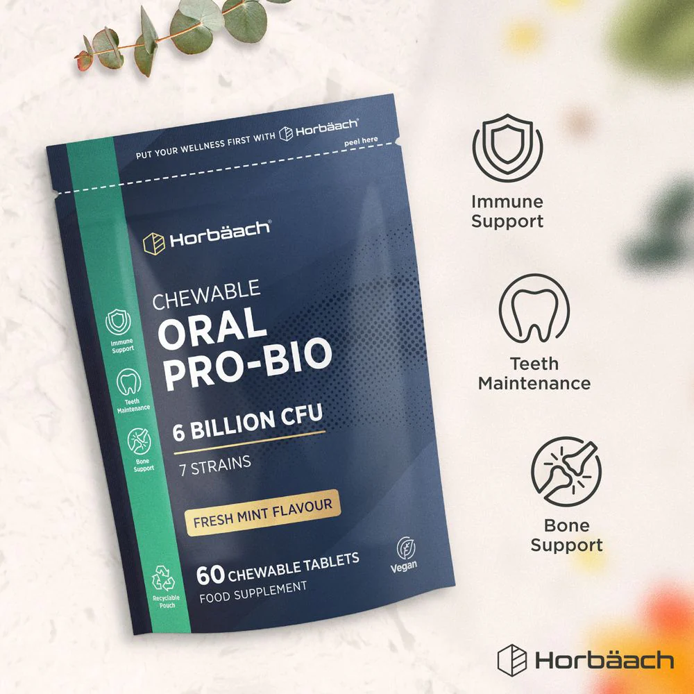 Oral ProBio 6 Billion CFU | 60 Chewable Tablets - Image 4