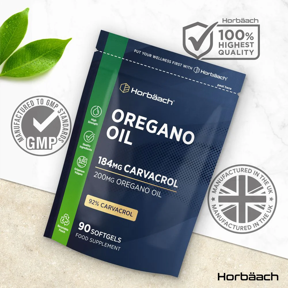 Oregano Oil 200 mg | 90 Softgels - Image 5