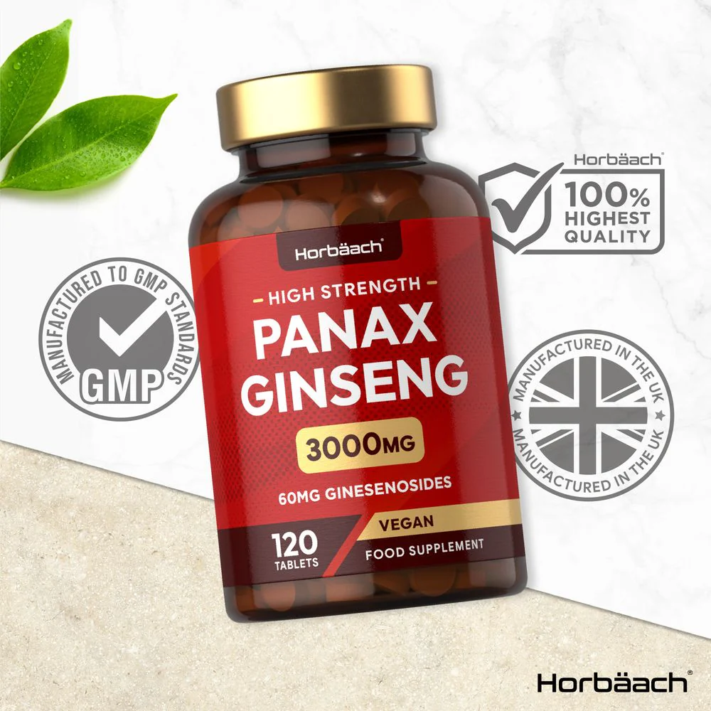 Panax Ginseng 3000 mg | 120 Tablets - Image 5