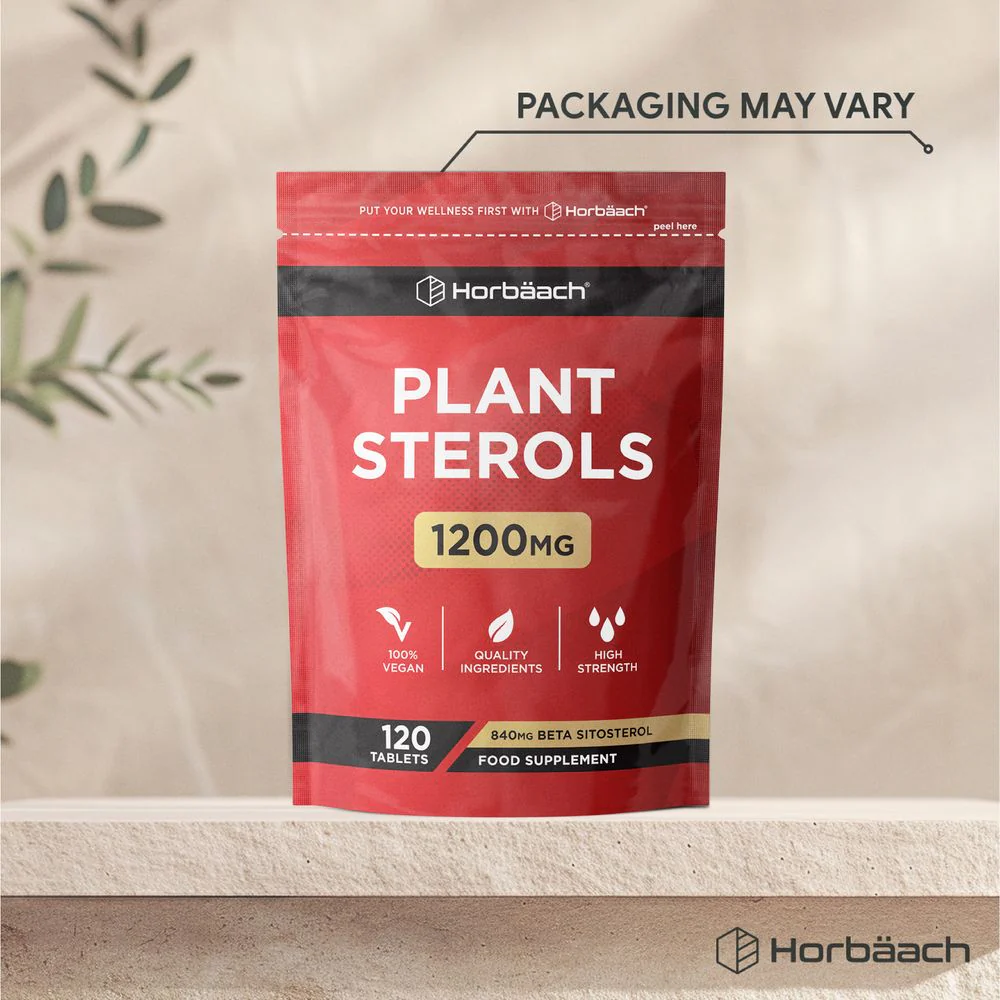 Plant Sterols with Beta Sitosterol 1200 mg | 120 Tablets - Image 4