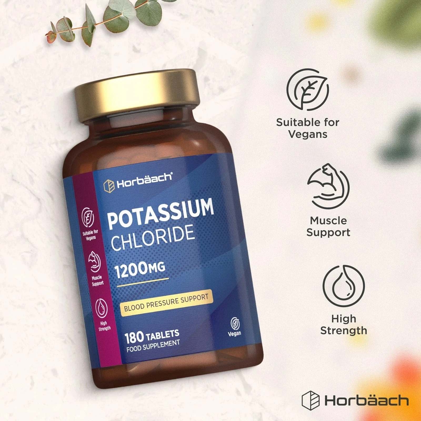 Potassium Chloride 1200 mg | 180 Tablets - Image 5