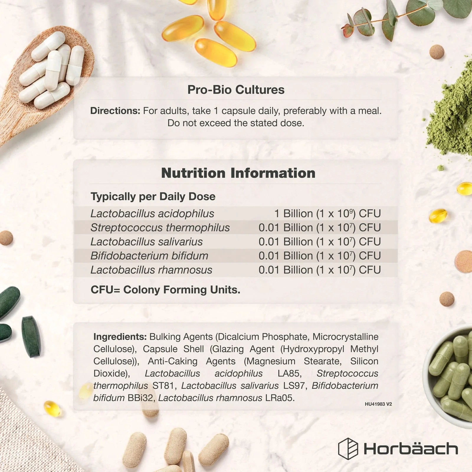 ProBio Cultures | 1 Billion CFU | 60 Capsules - Image 3