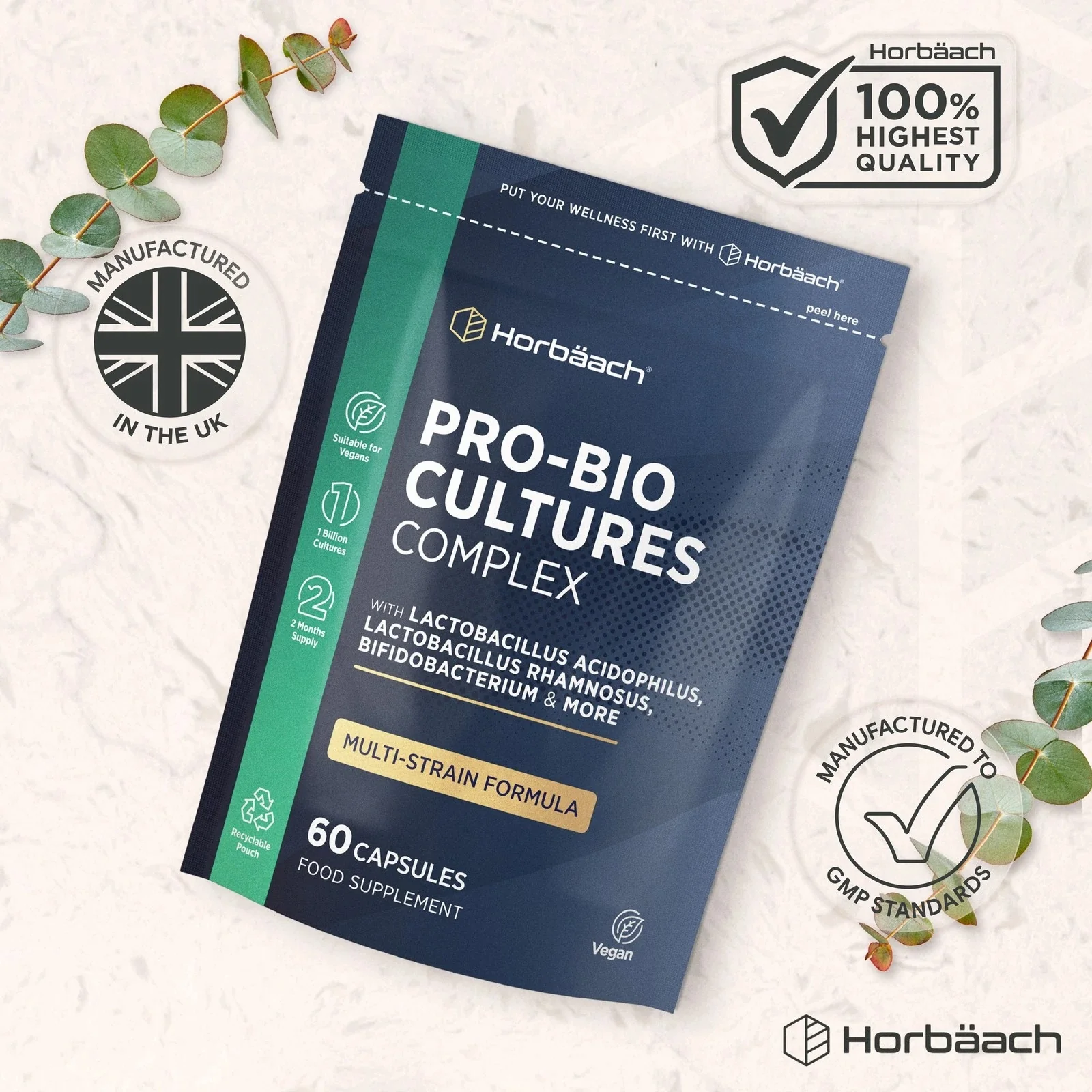 ProBio Cultures | 1 Billion CFU | 60 Capsules - Image 6